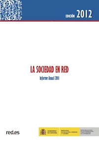 Imagen de la portada del informe de La Sociedad en Red 2011