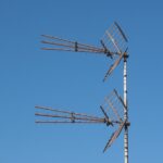 Antenas de Televisión en tejado