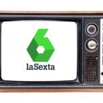 Televisión con el logotipo de La Sexta