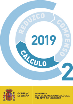Sello Calculo C02 2019 del MITECO