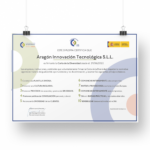 Diploma de certificación de ARANOVA como firmanre de la Carta de la Diversidad 2022-2024