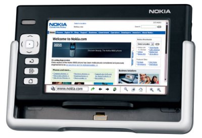 Nokia 770 - Internet Table