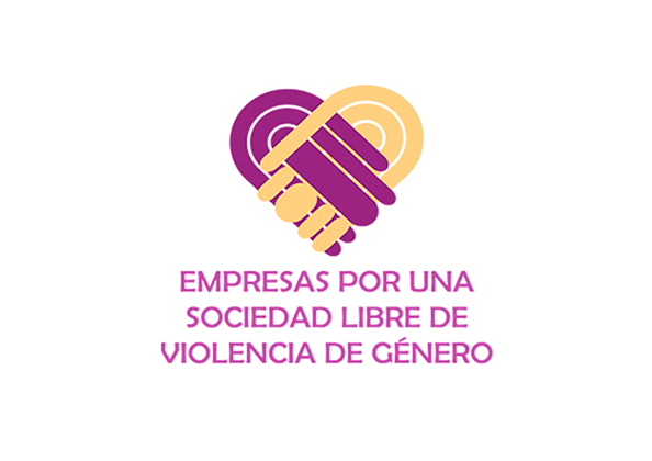Logotipo Empresas por una Sociedad libre de Violencia de Género