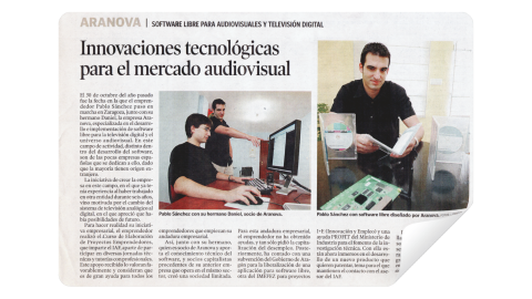 Imagen de recorte de periodico